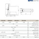 ونش شوكة يدوي حمولة 1 طن إرتفاع 1.6 متر ماركة CAMEL موديل SFH1016